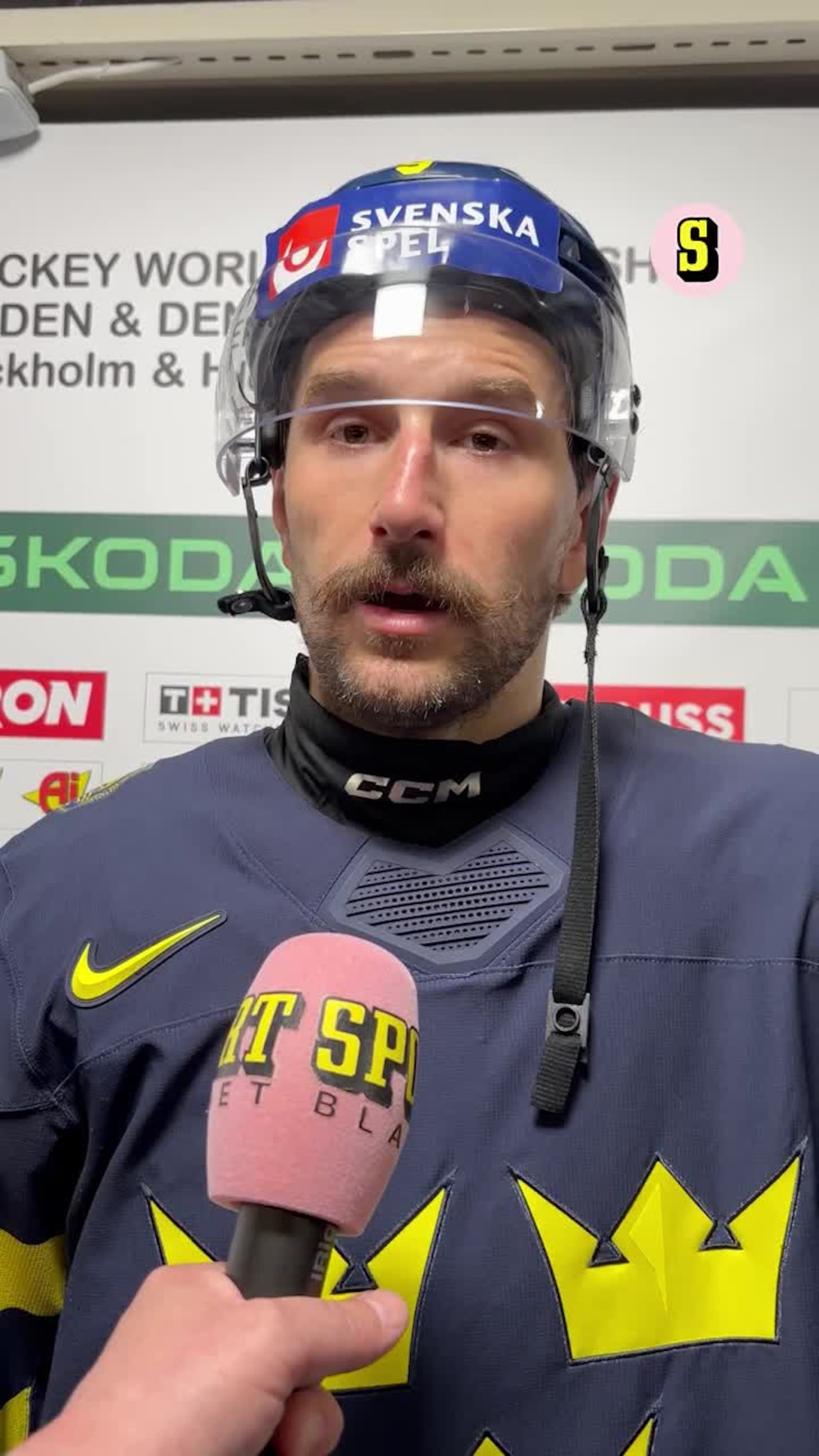Forsberg efter vändningen mot Österrike