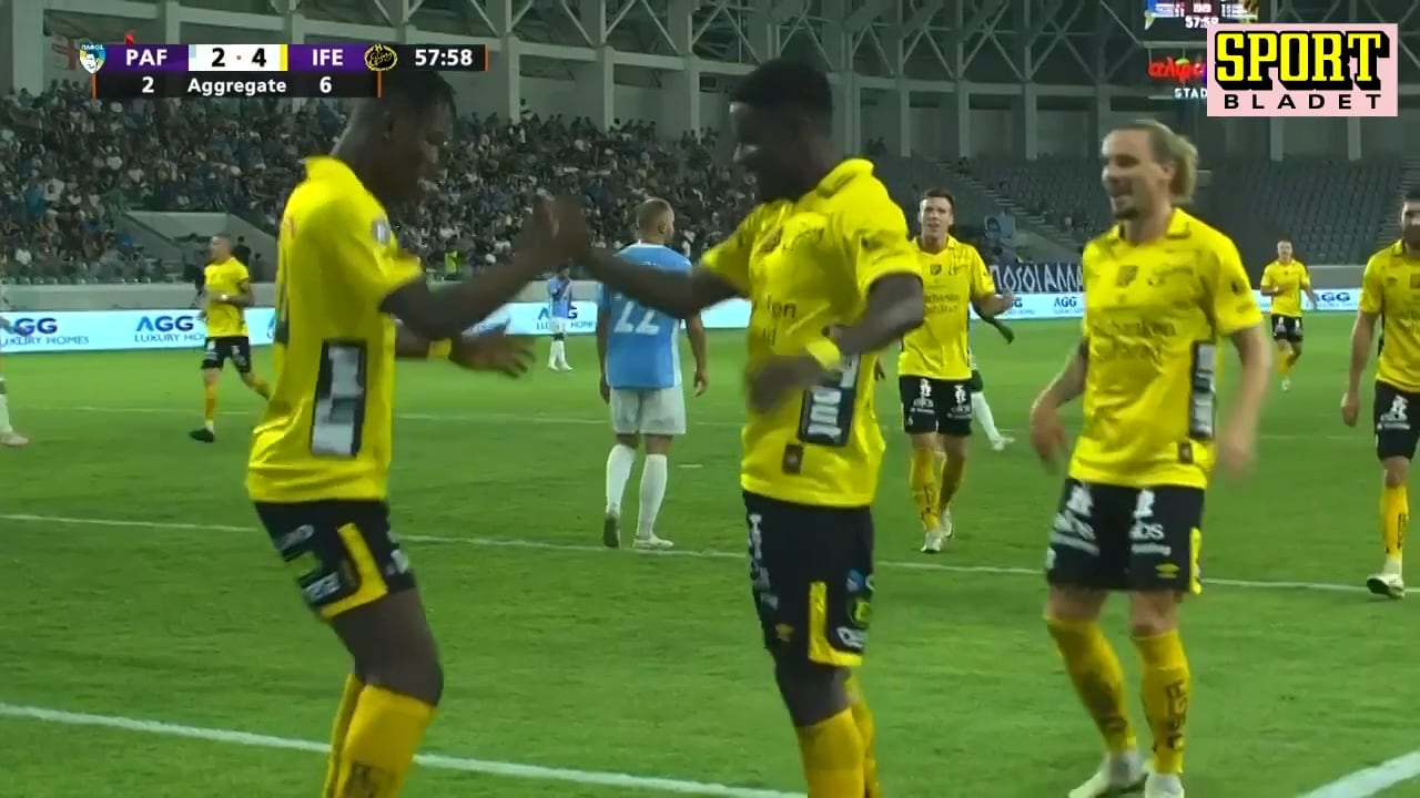 Elfsborg vidare i Europa League-kvalet efter rött kort och självmål – se höjdpunkterna här