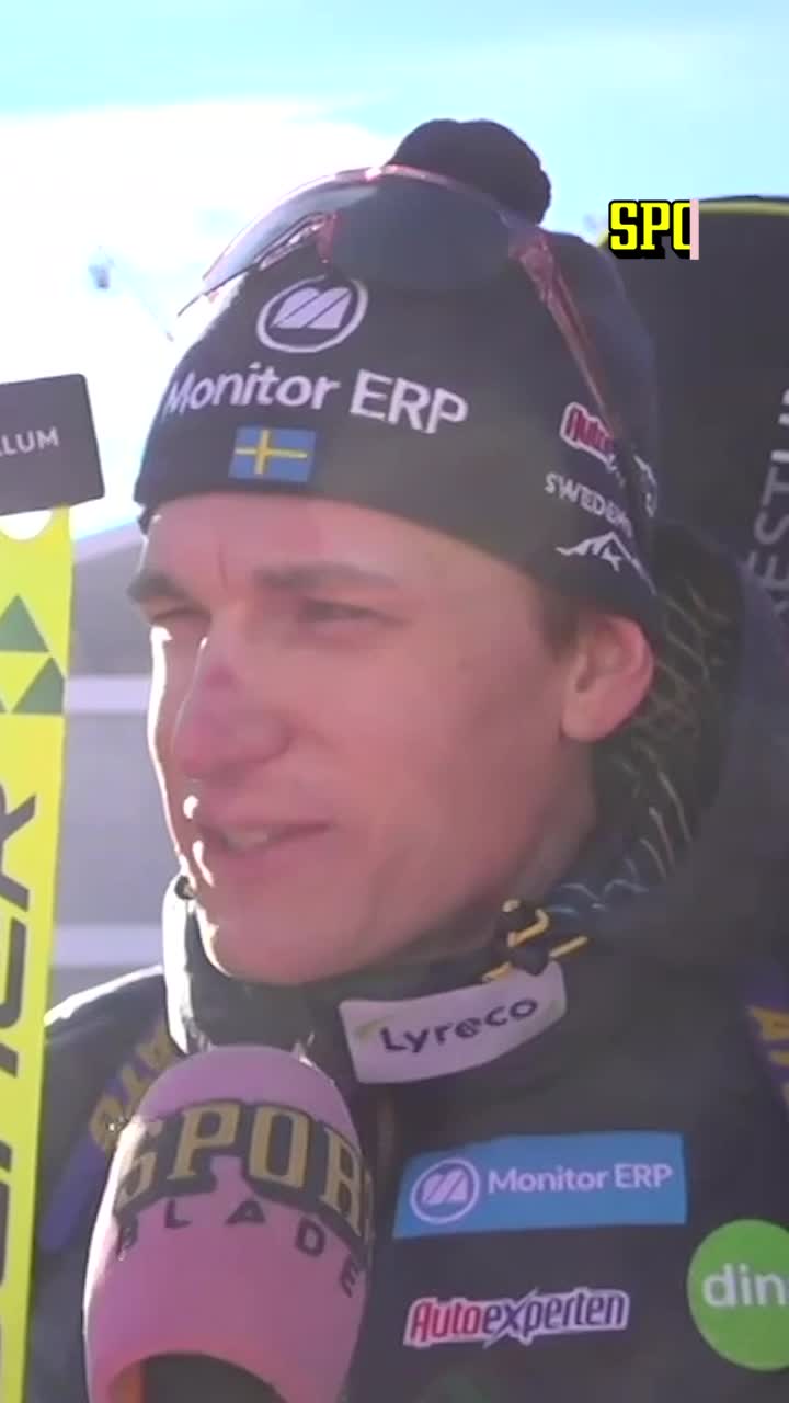 “Jäkligt surt – irriterad på mig själv”