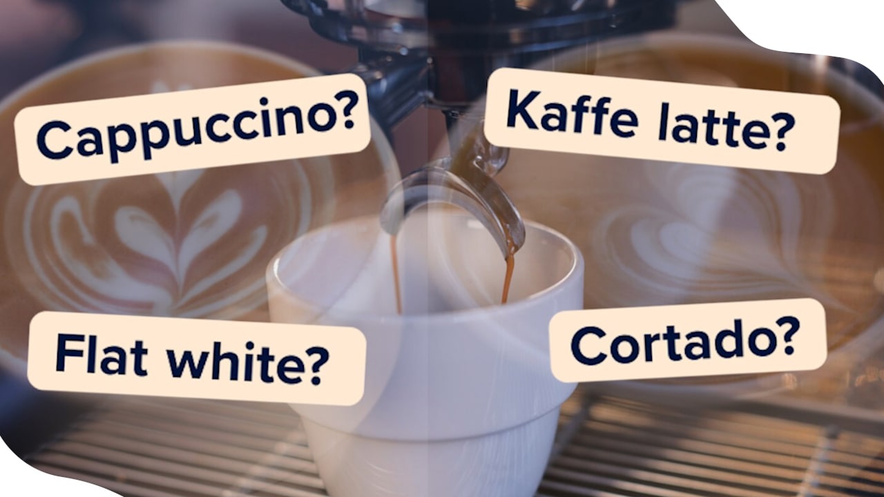 4 vanliga kaffedrycker - det här är skillnaden