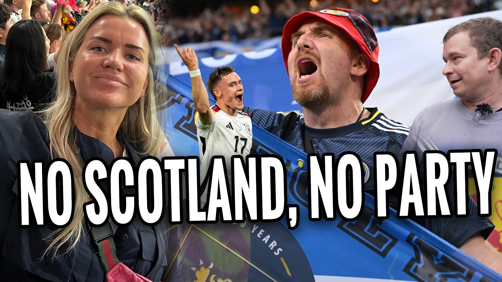 Laddar för EM-premiär med 200 000 skotska fans