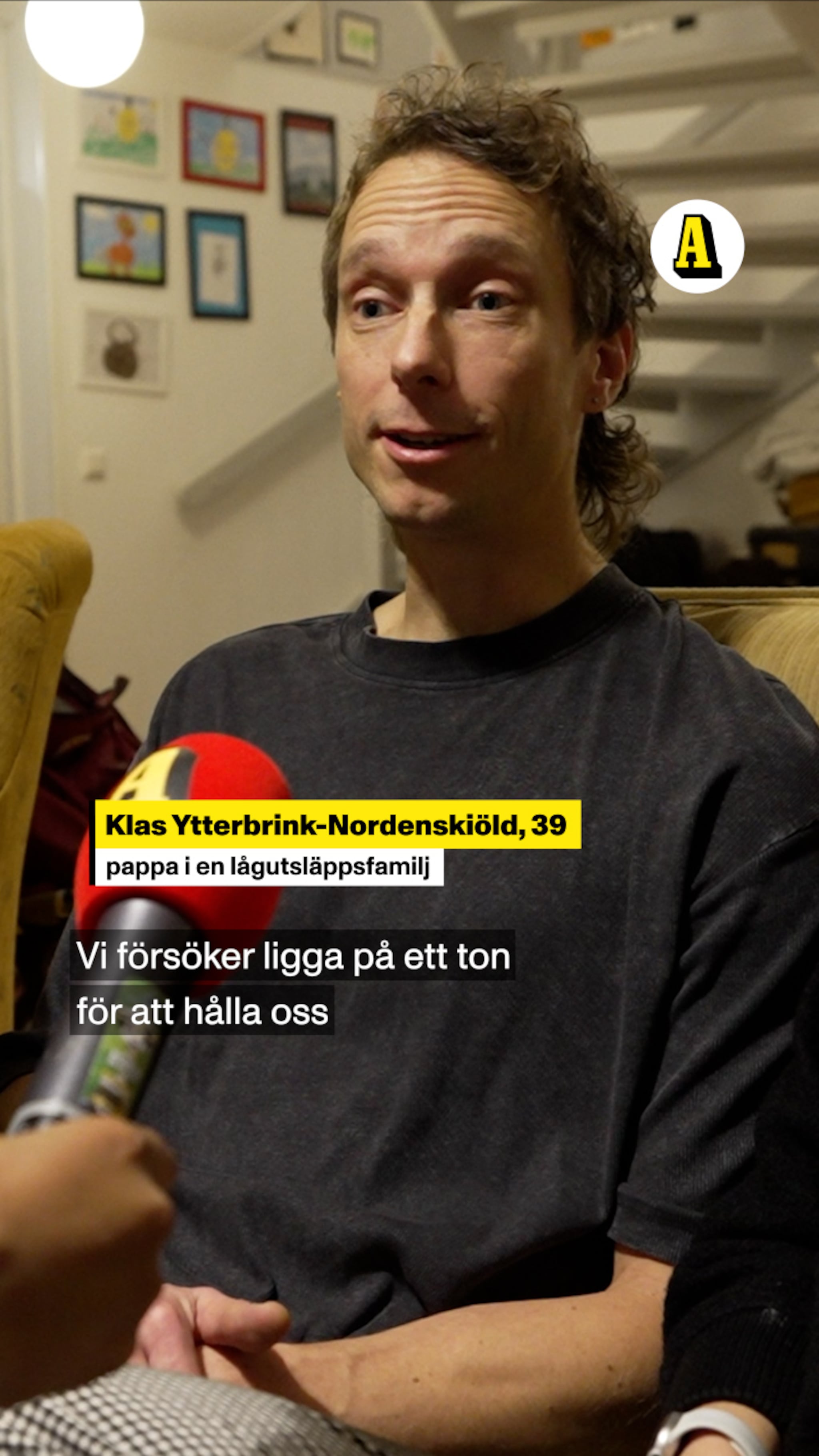 Så lyckas familjen hålla sina utsläpp under ett ton per år