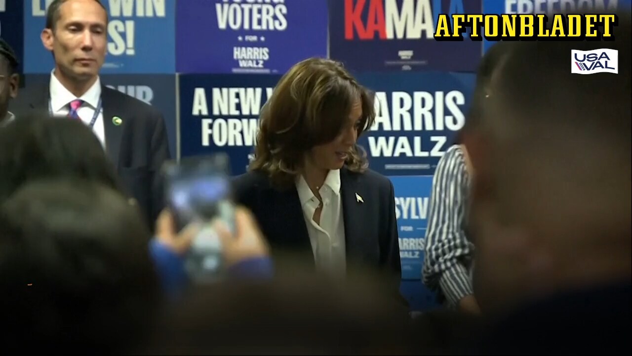 Harris anklagas fejka samtal