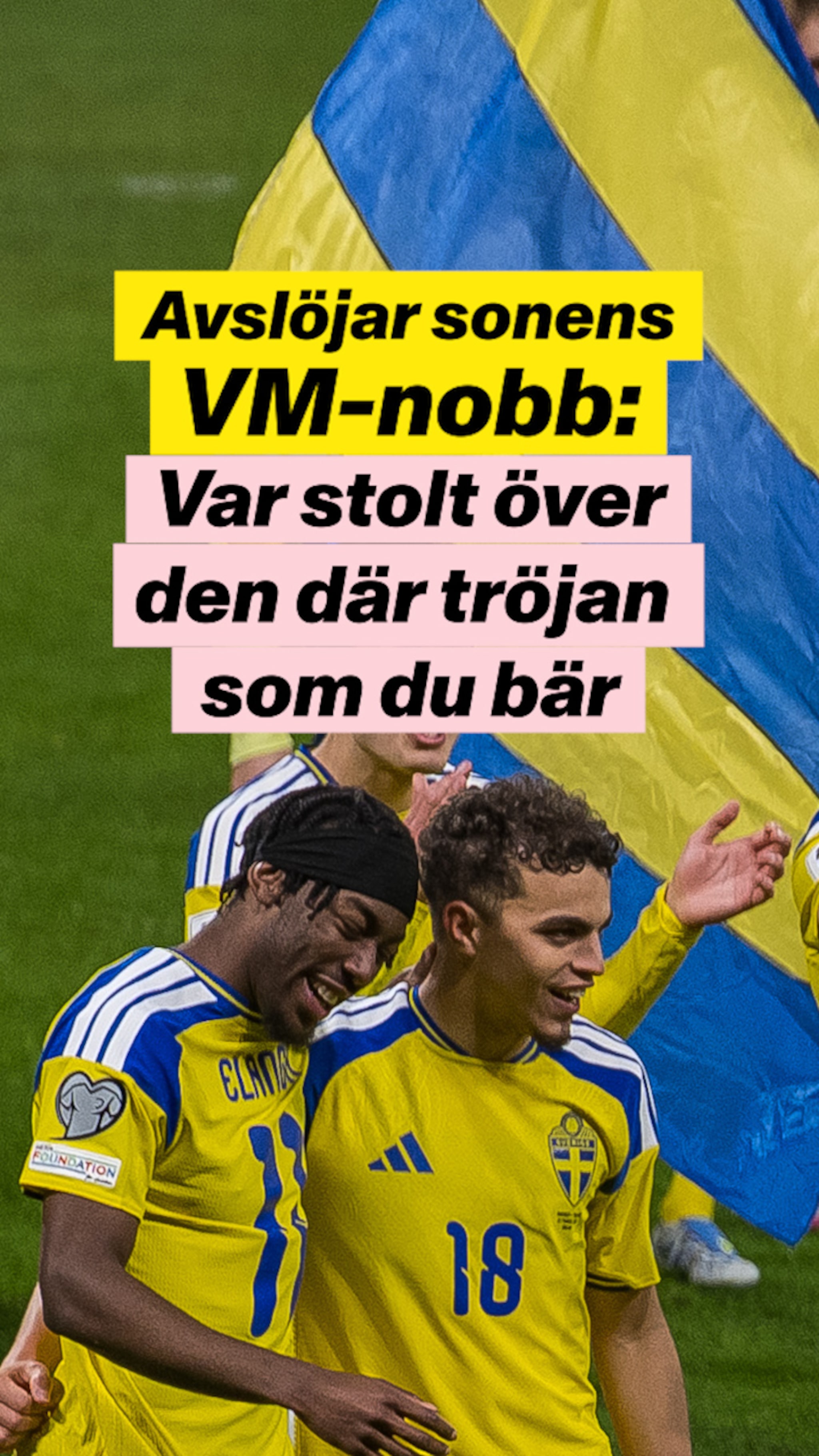 Yasin Ayaris pappa bekräftar sonens VM-nobb: ”Tillhör Sverige”