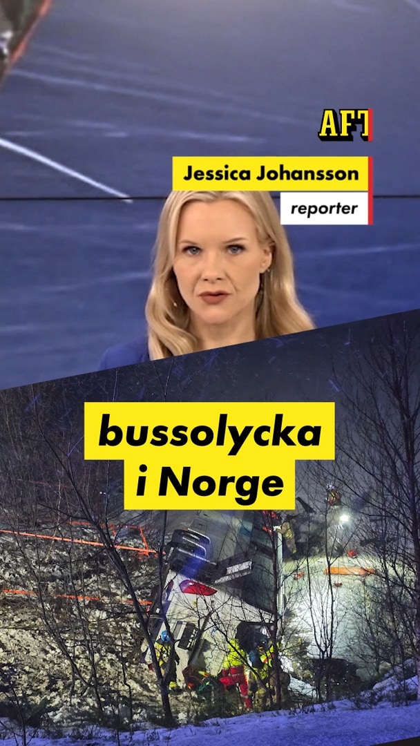 Flera döda och skadade i bussolycka i Norge
