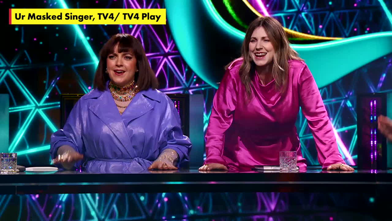 Prinsesstårtan och Ufot tvingas ta av masken i semifinalen