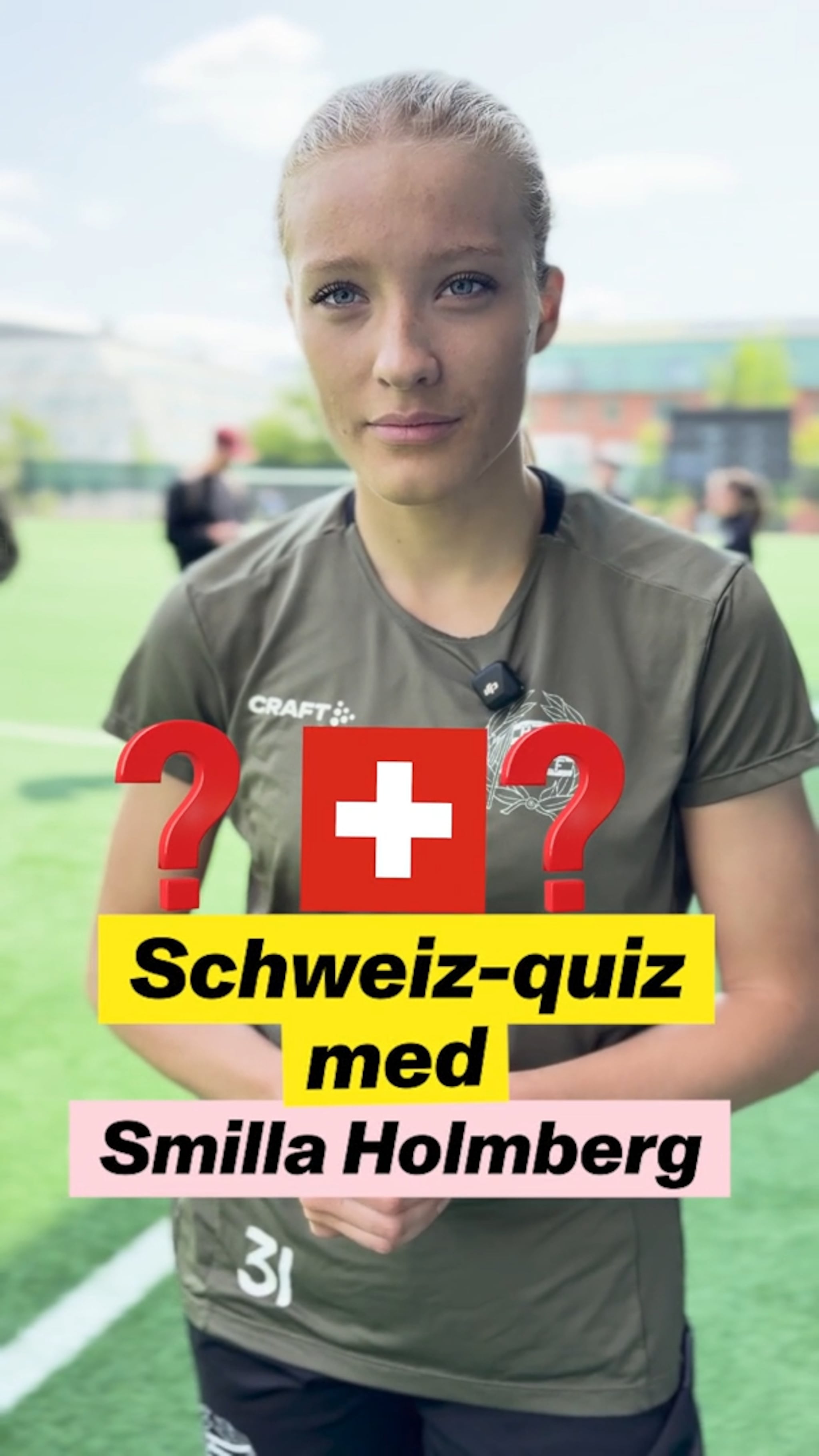 Schweiz-quiz med Smilla Holmberg