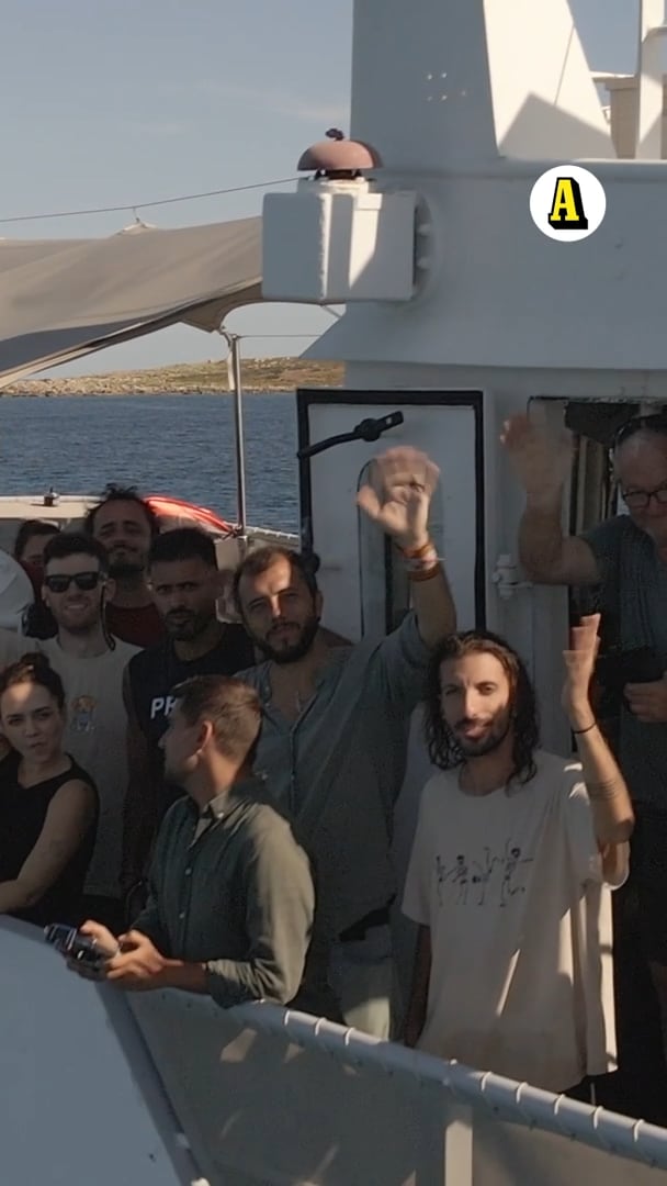 Andrea, 25, närmar sig Gaza: ”Rädd”