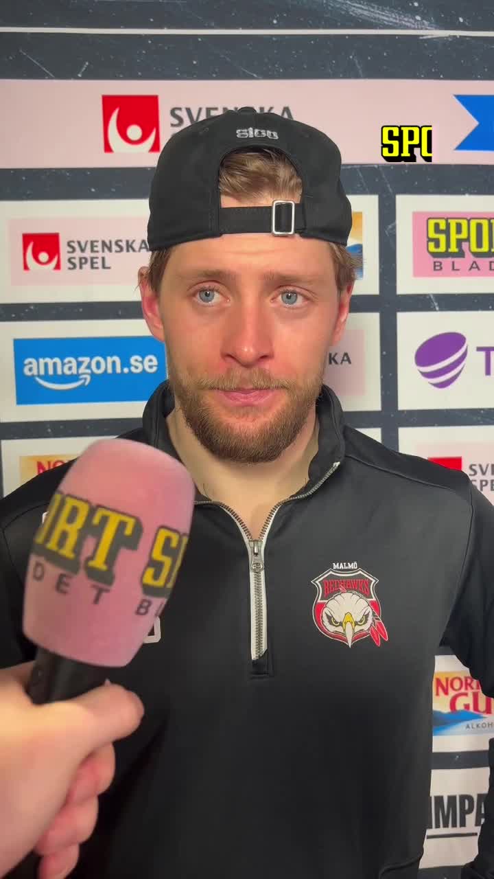 Persson efter derbyt mot Rögle: ”Ömsesidigt att vi inte gillar varandra”