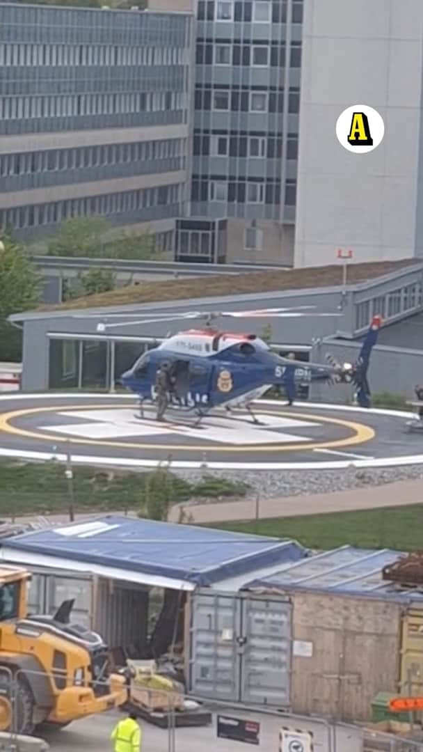 Här landar den misstänkta gärningsmannen