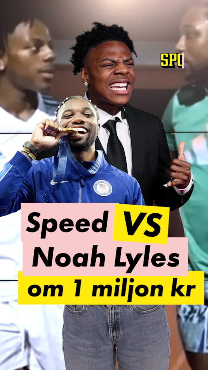 Noah Lyles utmanad av IShowSpeed