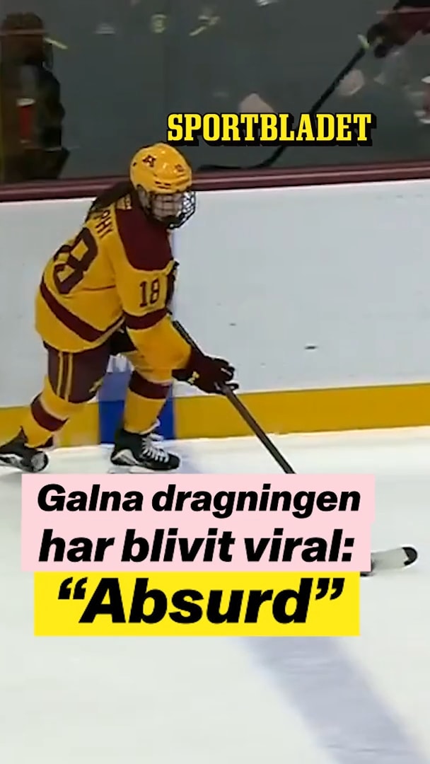 Hockeyfinten har blivit viral: ”Absurd”