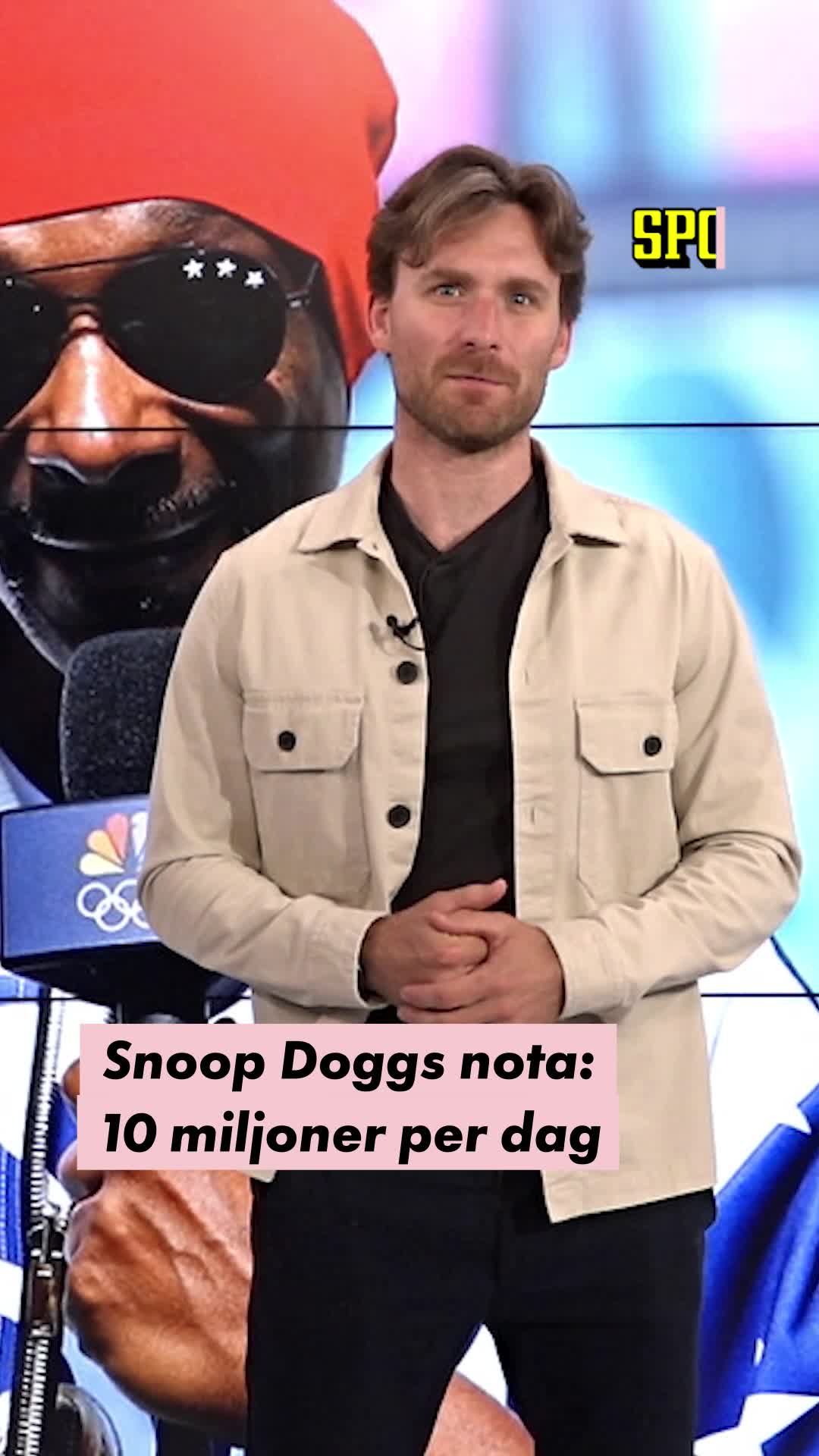 Snoop Doggs OS-lön: 10 miljoner per dag