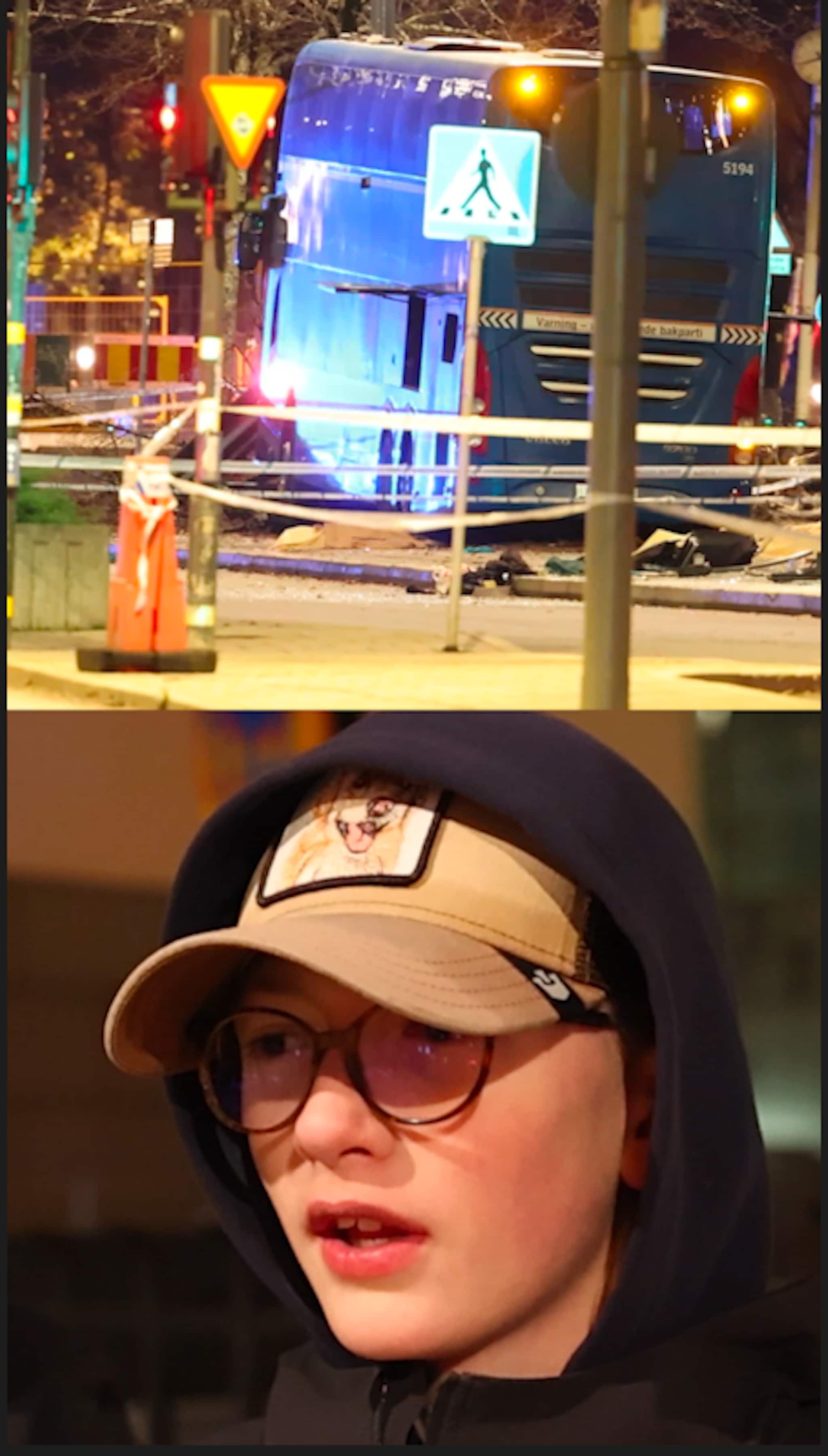 Ungdomarna om bussolyckan: ”Obehagligt”