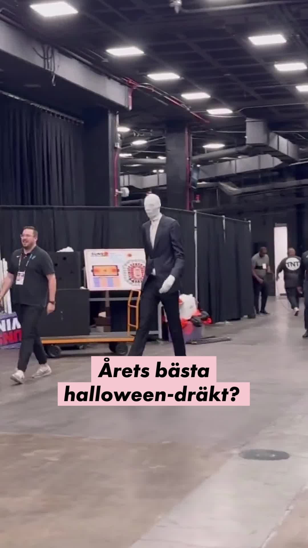 Megatalangens otäcka Halloween-dräkt