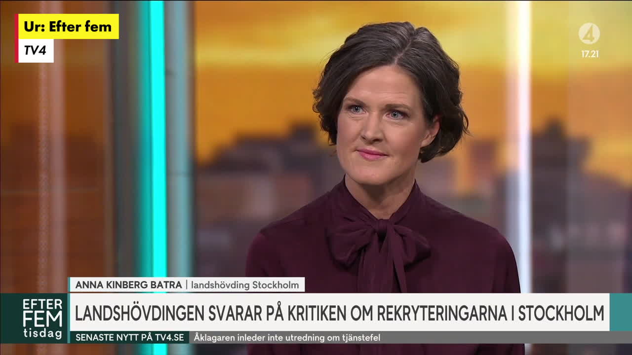 Kinberg Batra: “Det talas om en lapp men det kallas alltså annons”