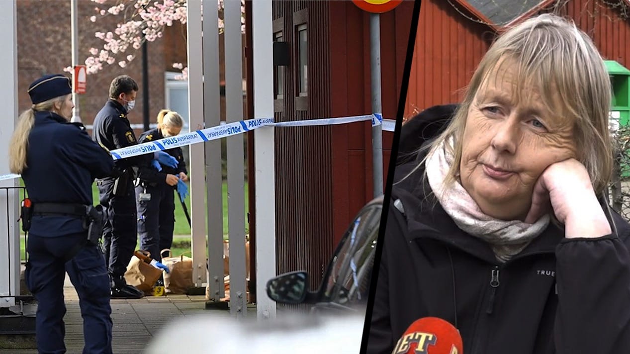 Gittan hittade den skjutne mannen: “Det var ett liv”