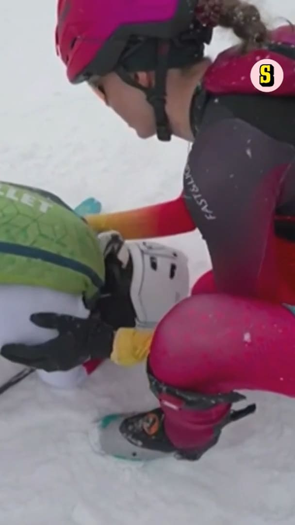 Helt trasig och rakt upp skrikande