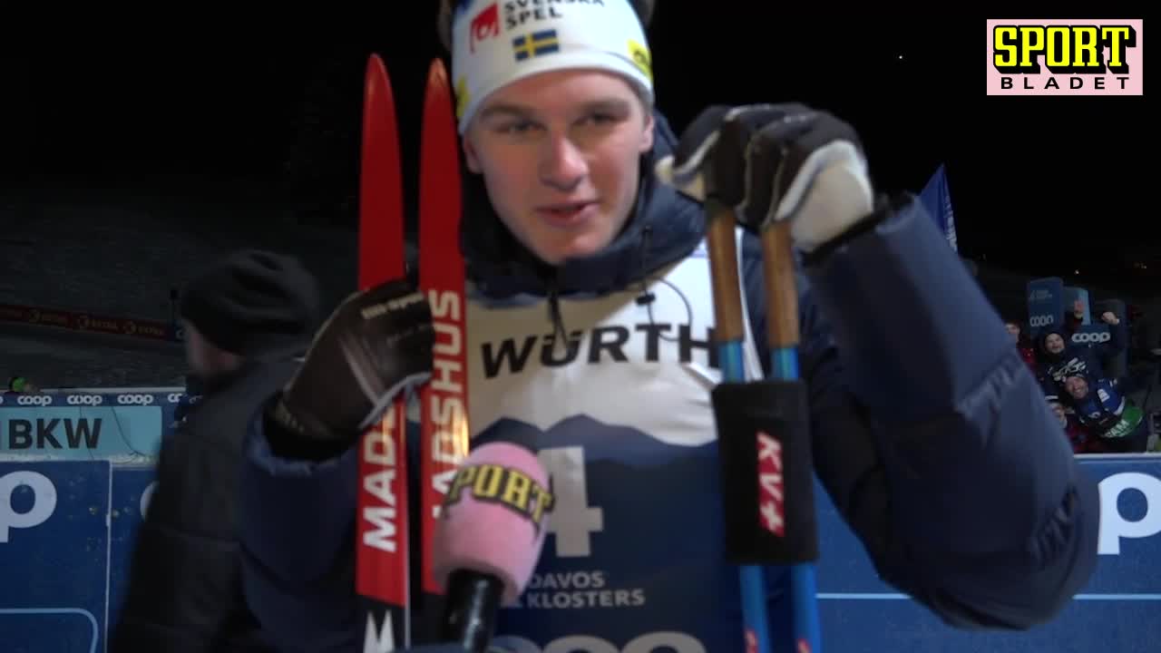 Edvin Anger efter första pallplatsen: Det var stort!