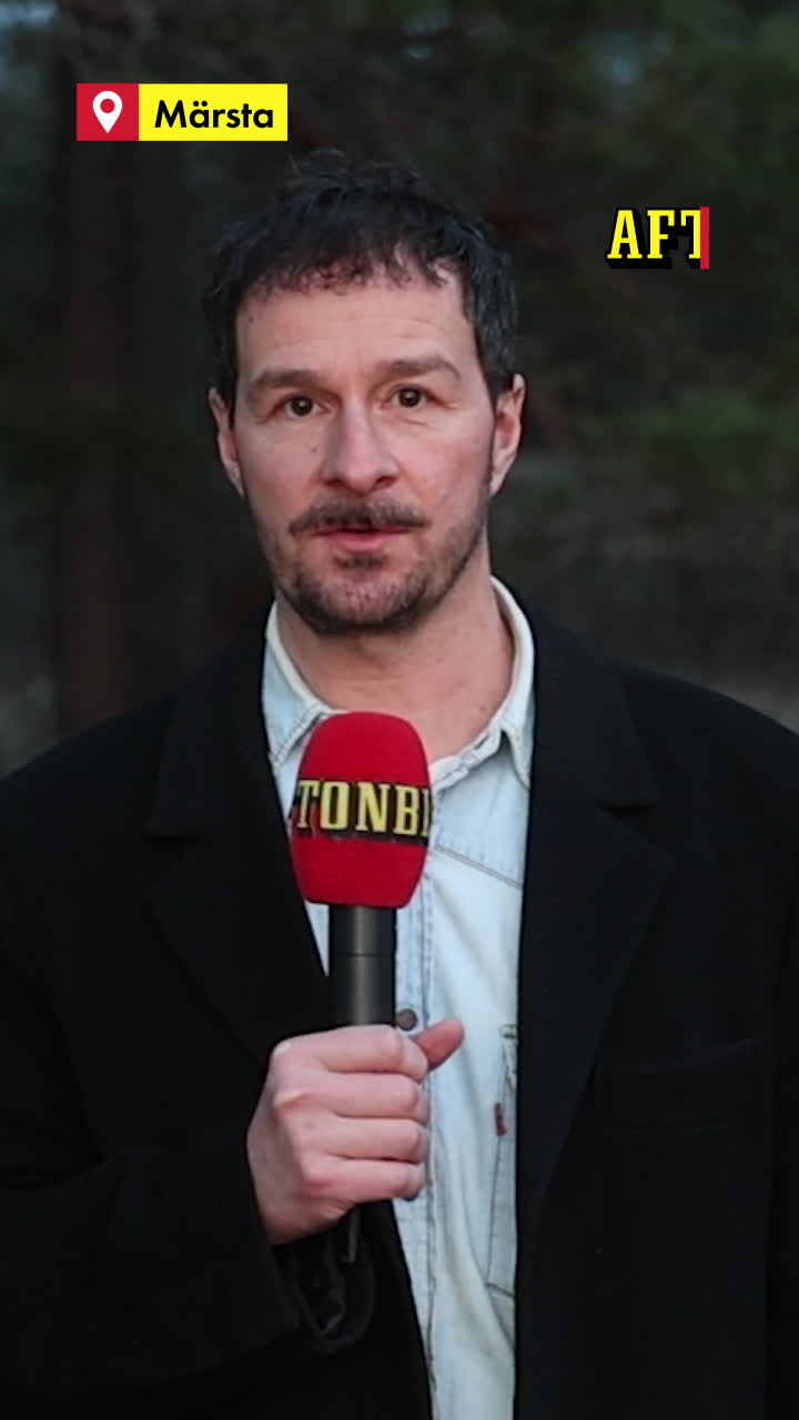 Kroppsdelar hittade i skogen – Aftonbladet på plats