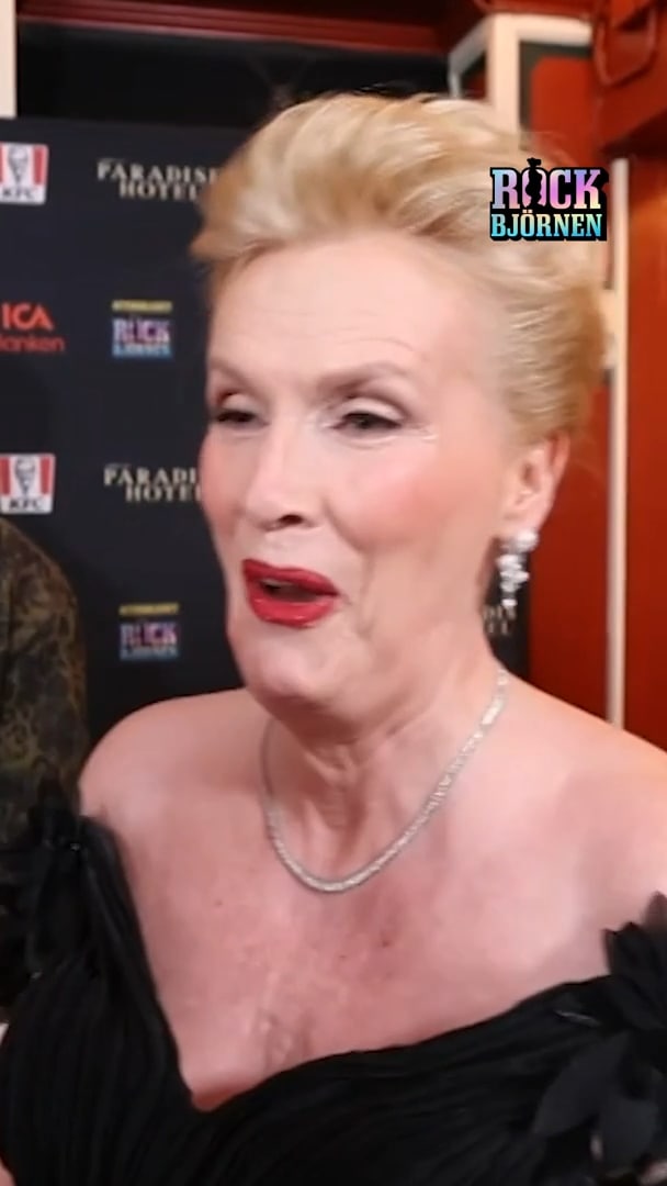 Här överraskas Gunilla Persson - med ny Rockbjörn