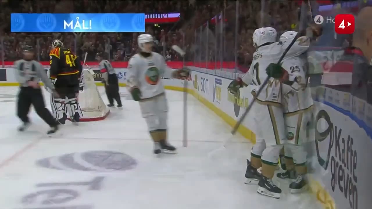 Ivar Stenberg historisk när Frölunda slog Brynäs – se alla målen!