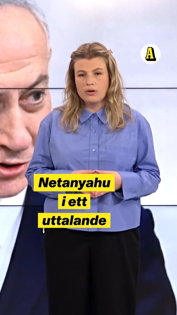 Netanyahu: Israel ska ta kontroll över hela Gazaremsan