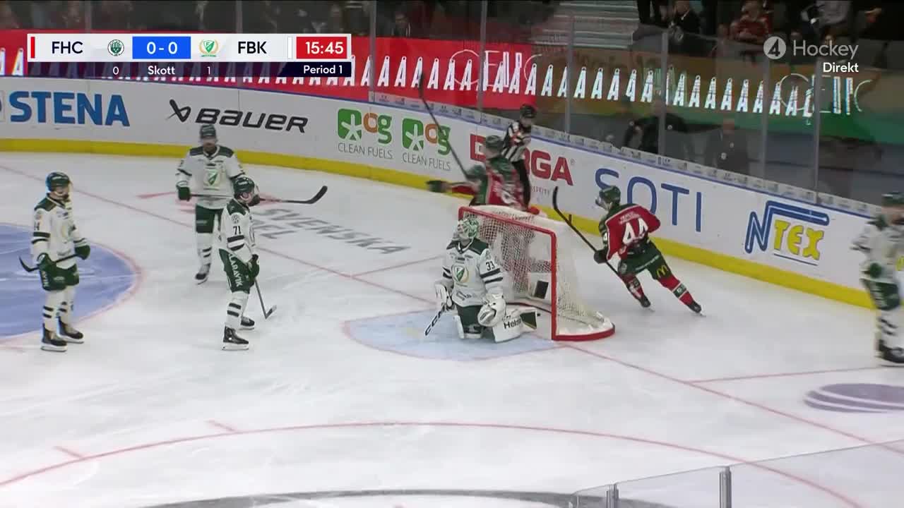 Frölunda vann mot Färjestad