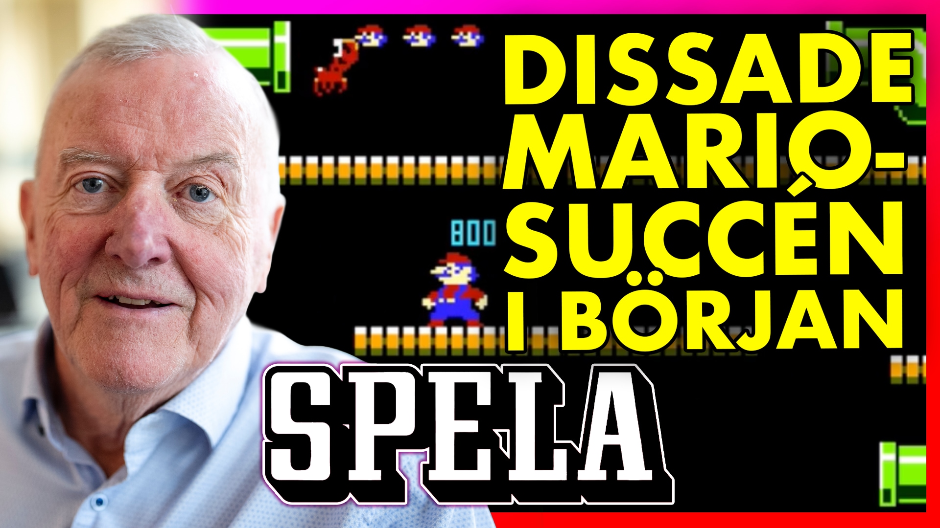 Tog Nintendo till Sverige – dissade Mario-succén först