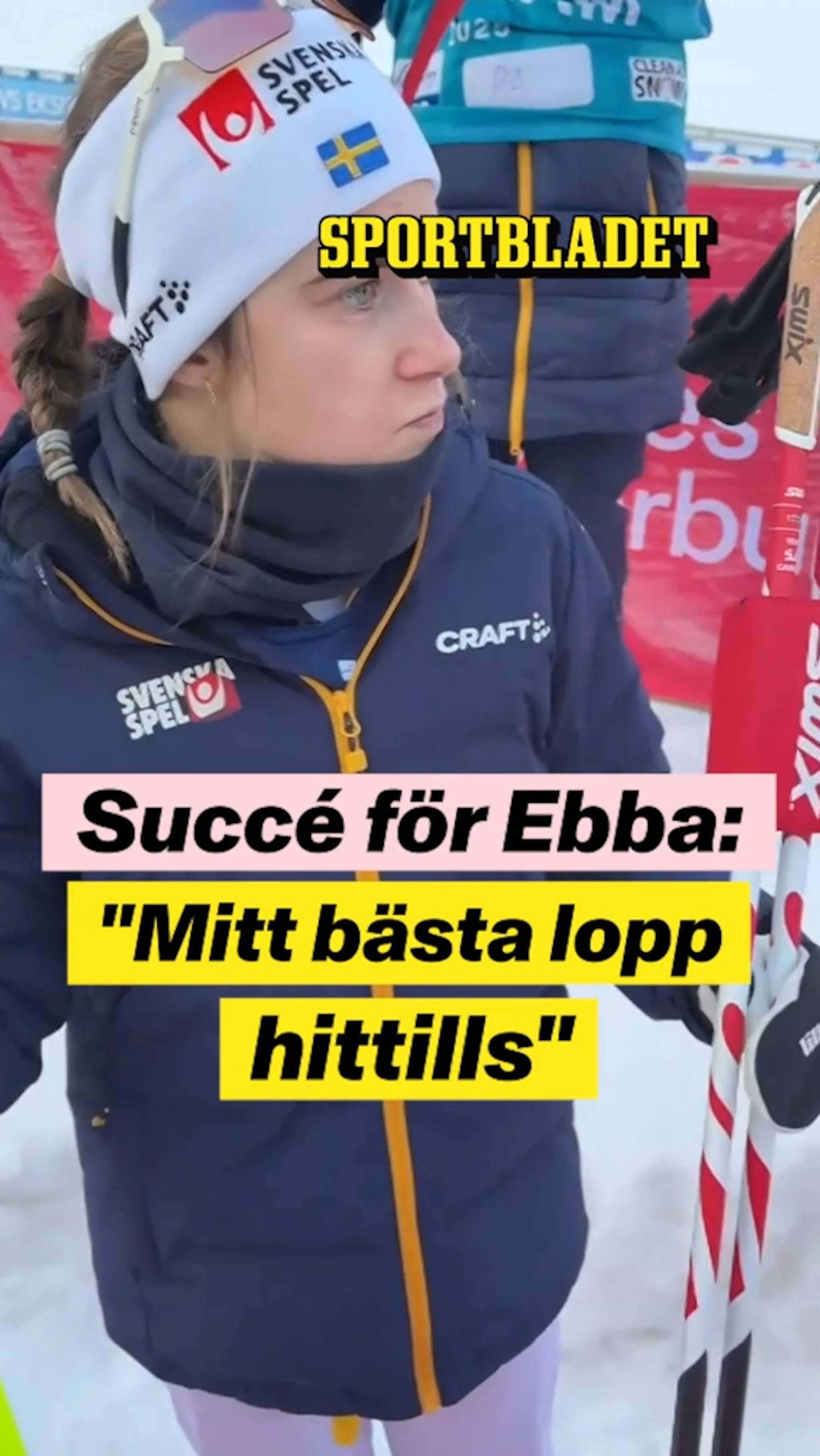 Succé för Ebba: "Mitt bästa lopp hittills"