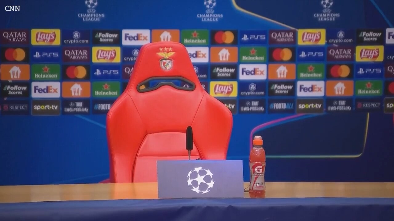 Kaos på Benficas presskonferens – rummet skakade av jordbävning