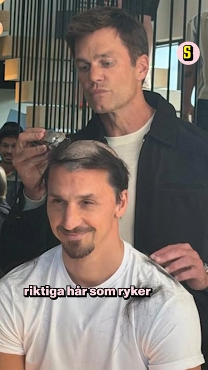 Är det här Zlatans nya frisyr? 