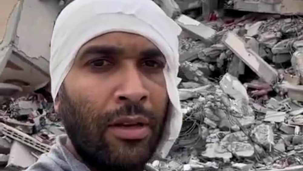 Ibrahim i Gaza visar tre &aring;r av krig 