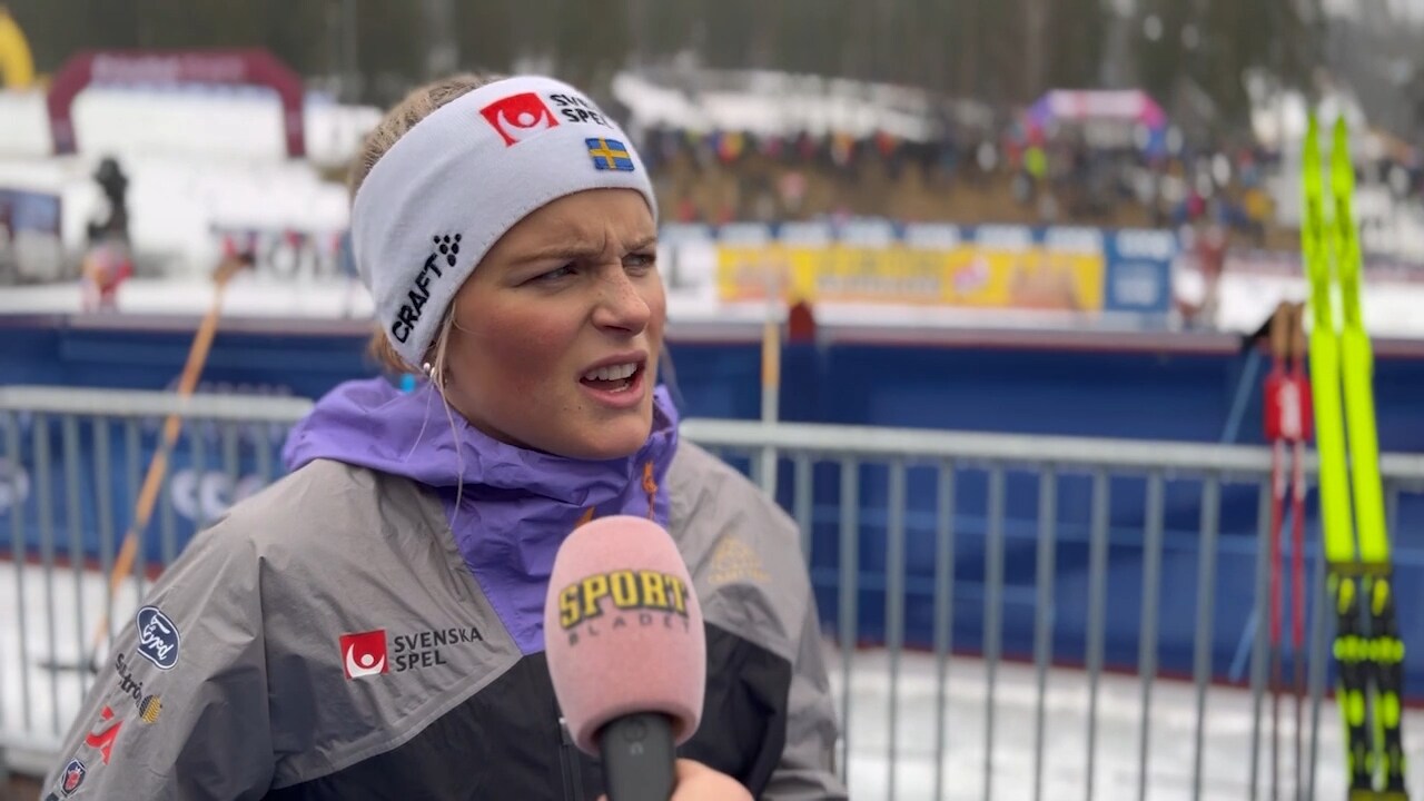 Världscupen i längdskidor Frida Karlsson ute i kvartsfinalen ”Det var