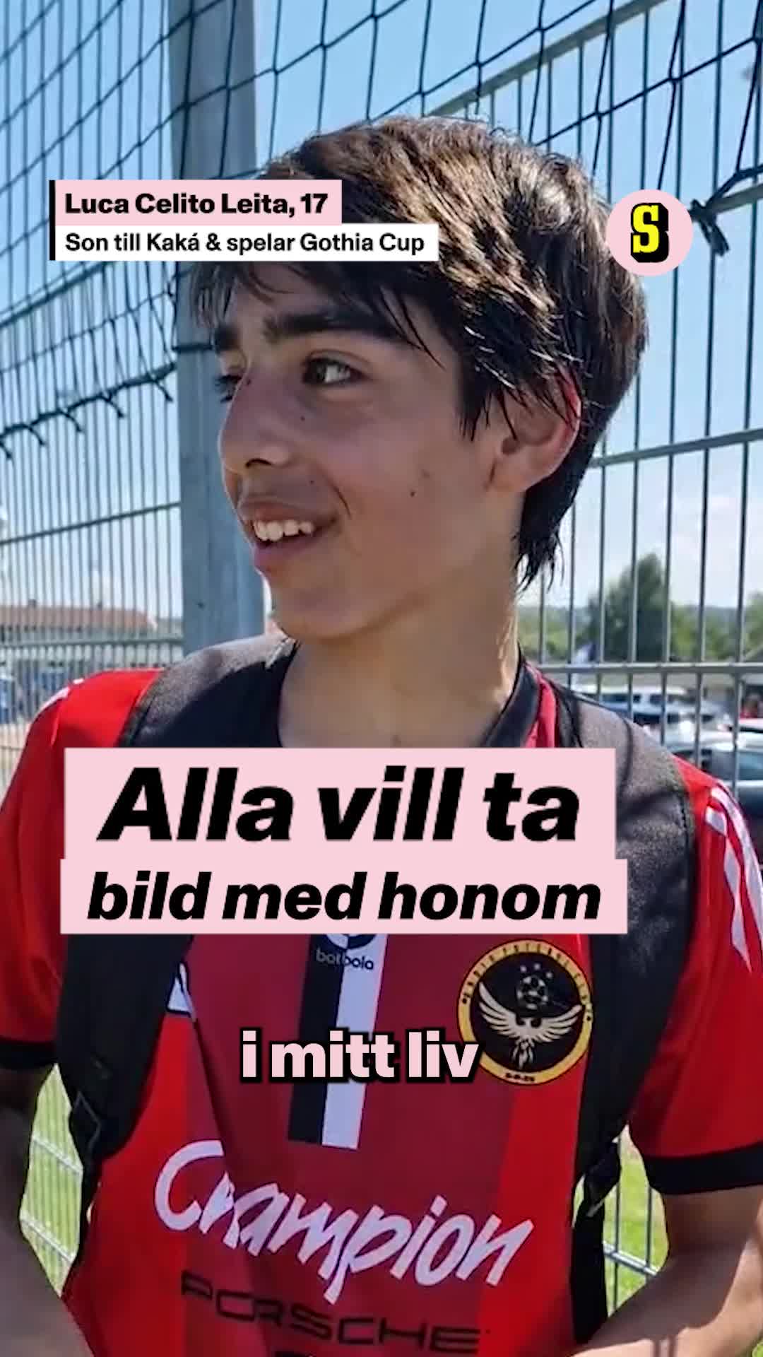 Här spelar Kakás son Gothia Cup