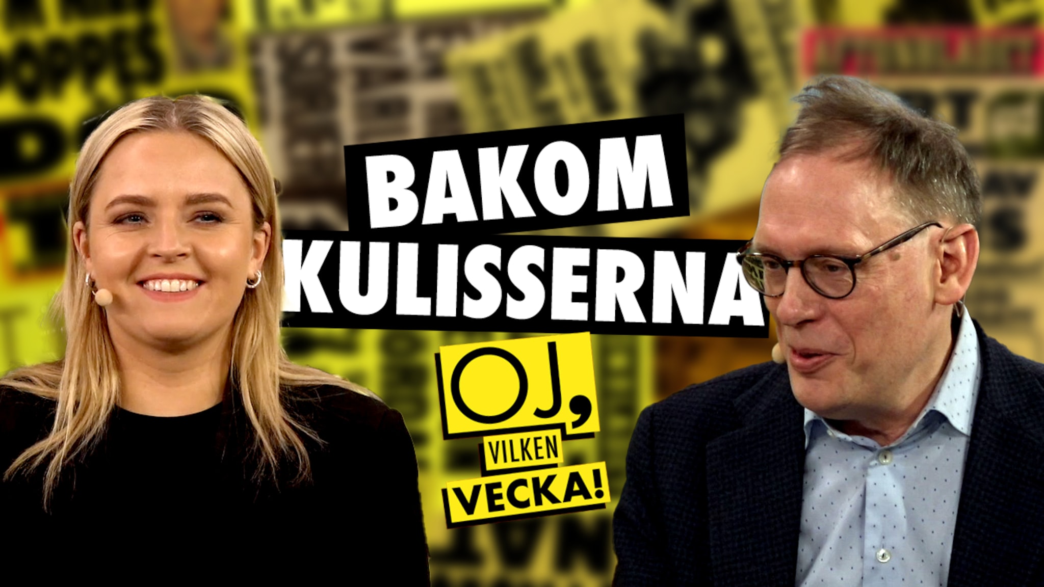 Oj, vilken vecka – Bakom kulisserna