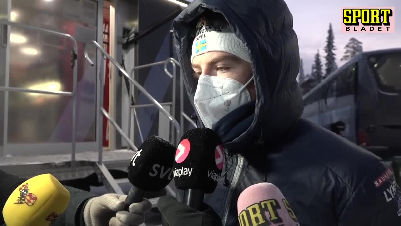 William Poromaa bröt loppet i Ruka: Kände inte igen kroppen