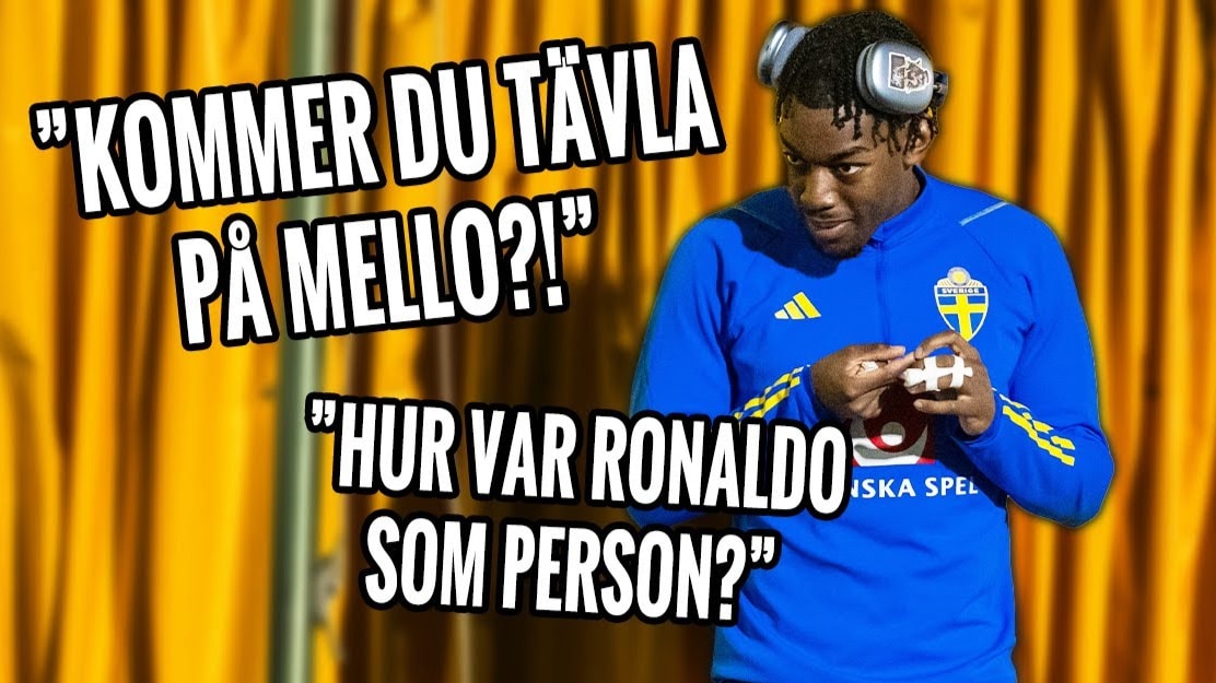 Repris: Chatt med Anthony Elanga