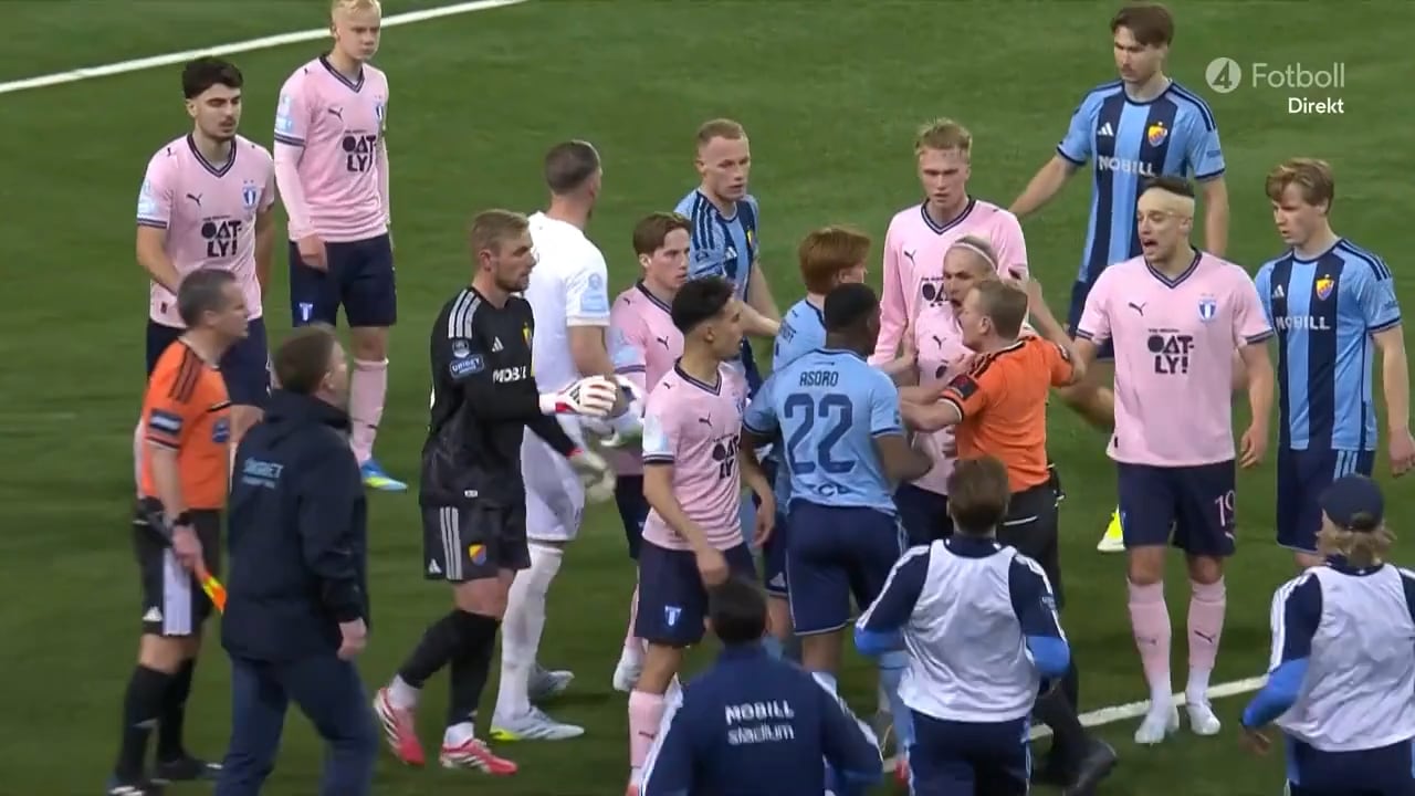 Hakšabanović hjälte för Malmö – bråk och kaos efter slutsignal 