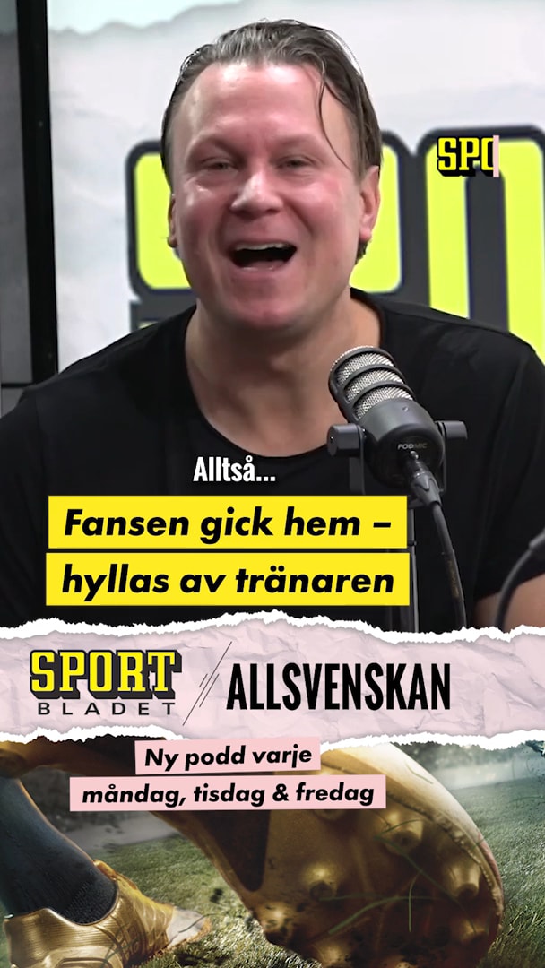 Fansen gick hem – hyllas av egna tränaren