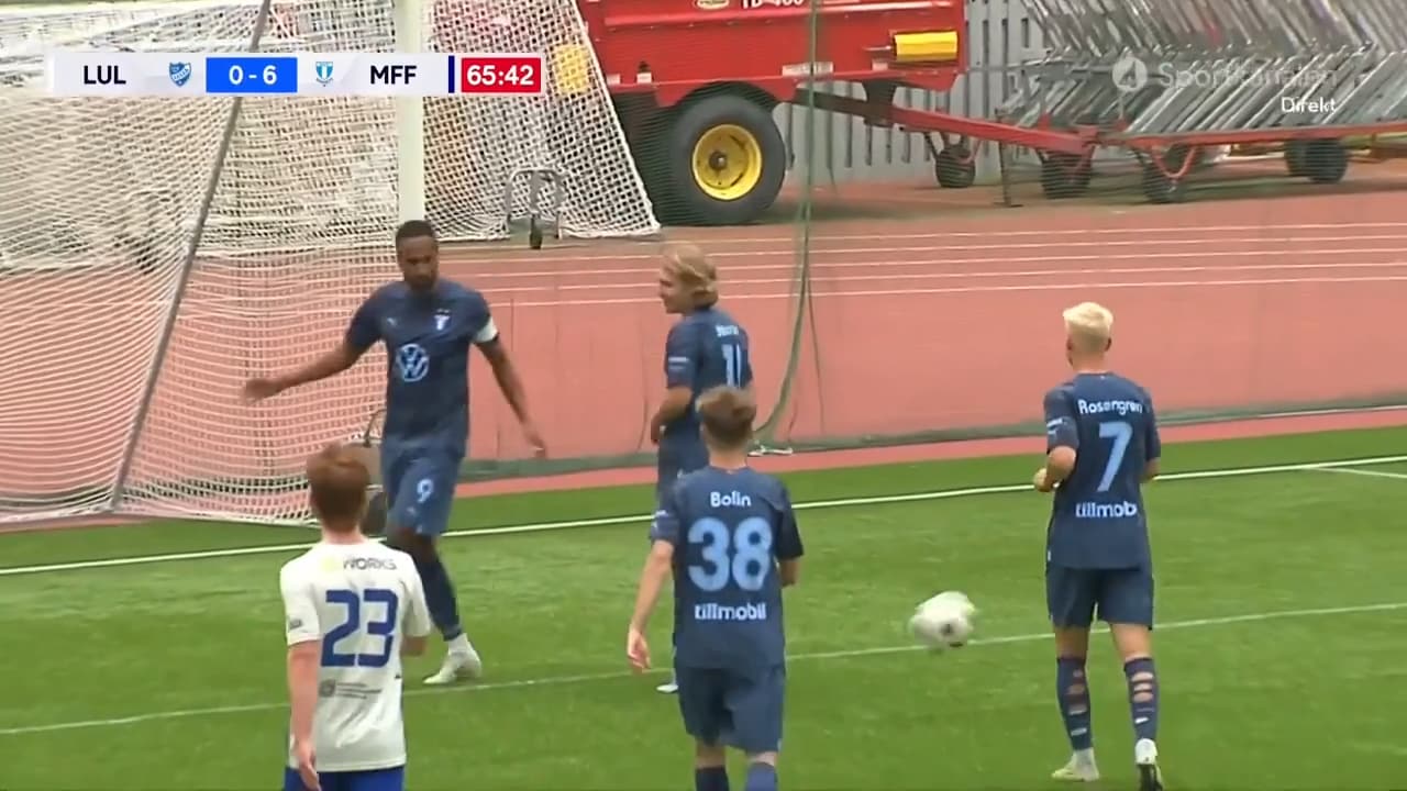 Här krossar Malmö Luleå i svenska cupen