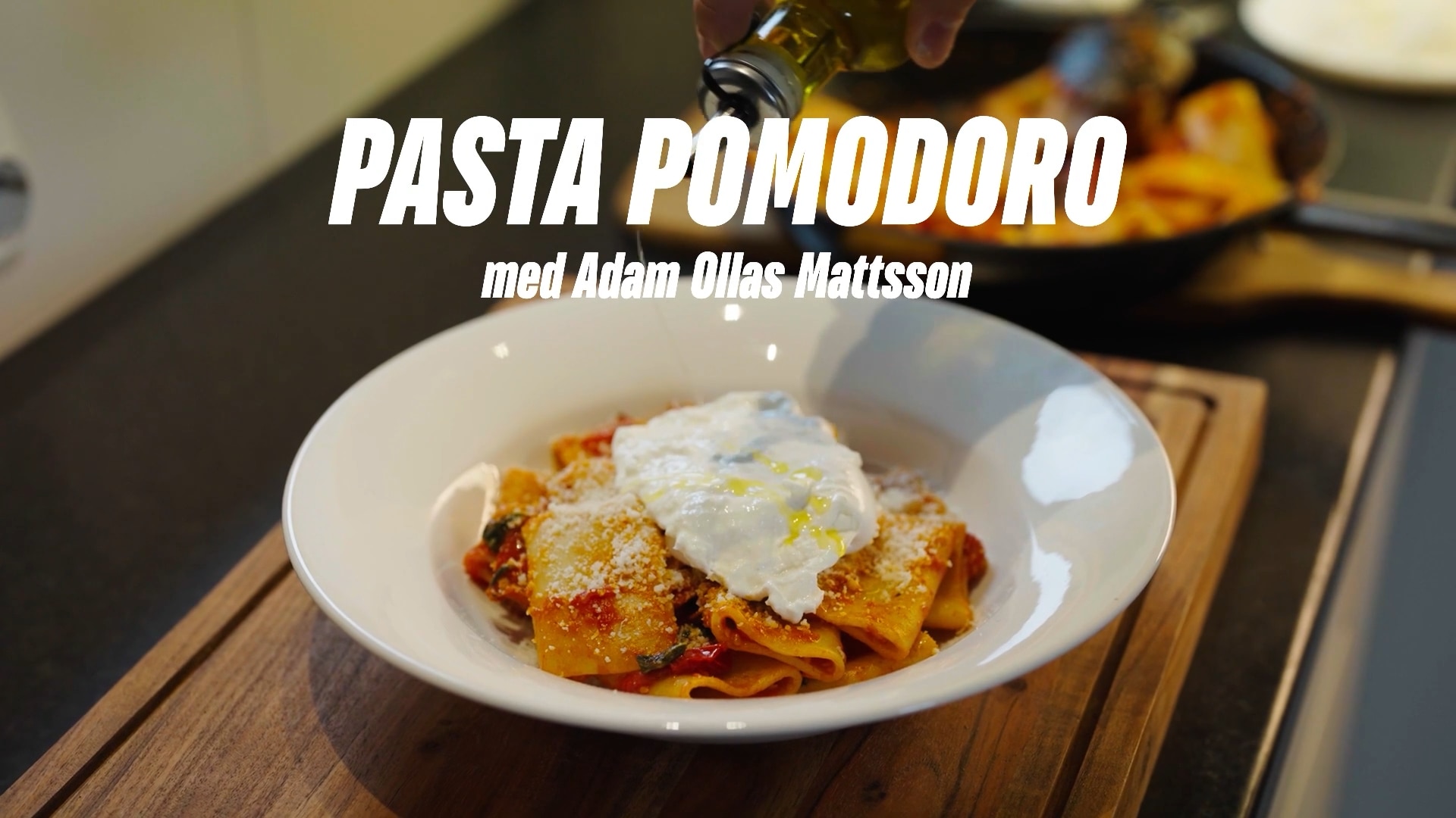 Adams vinnarrätt  – pasta pomodoro