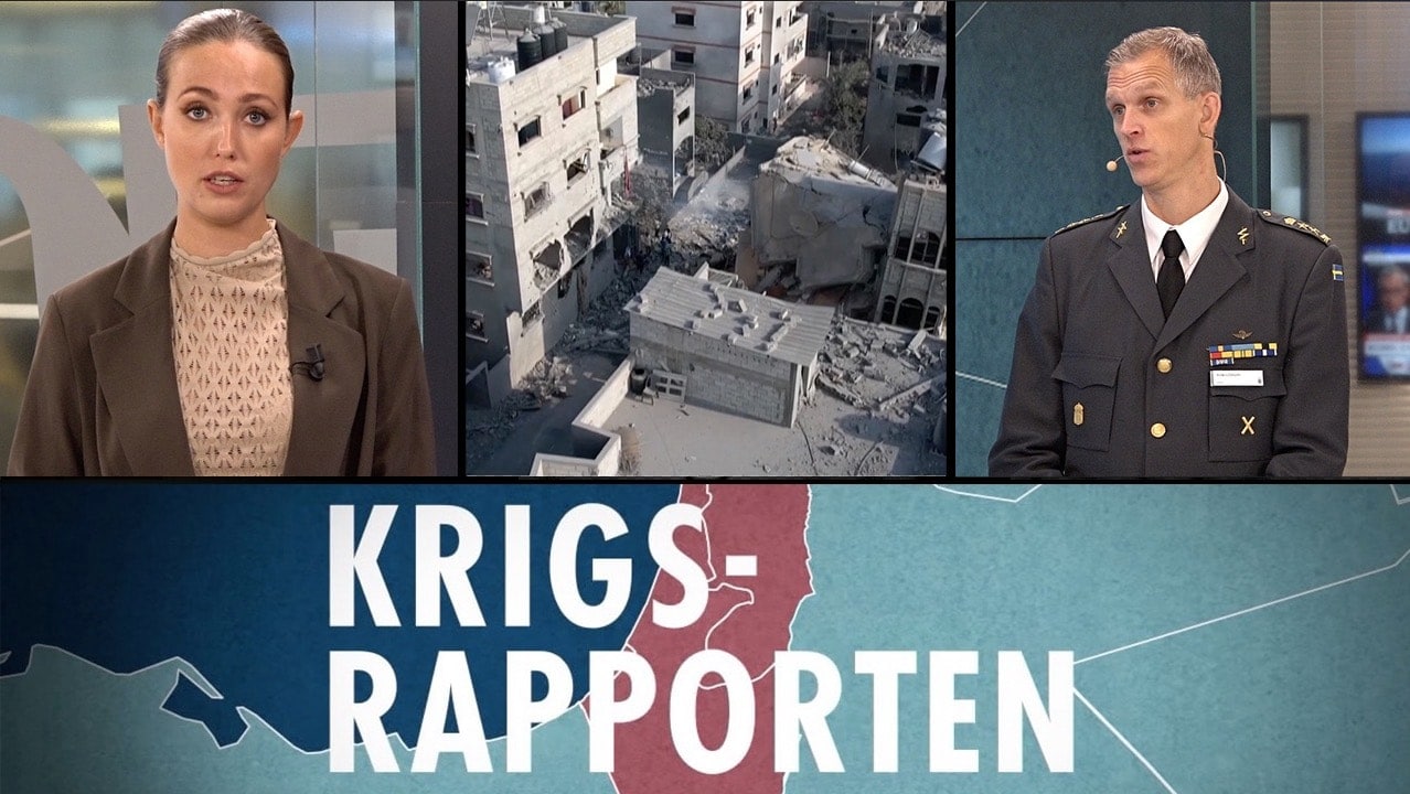 Krigsrapporten: Överstelöjtnant Anders Ekholm om kriget mellan Israel och Hamas