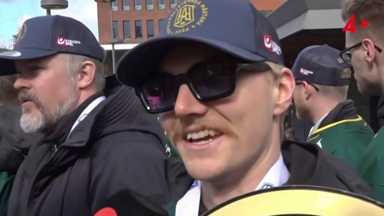 Kapten Ottosson: ”Det är full karnival här i Umeå”