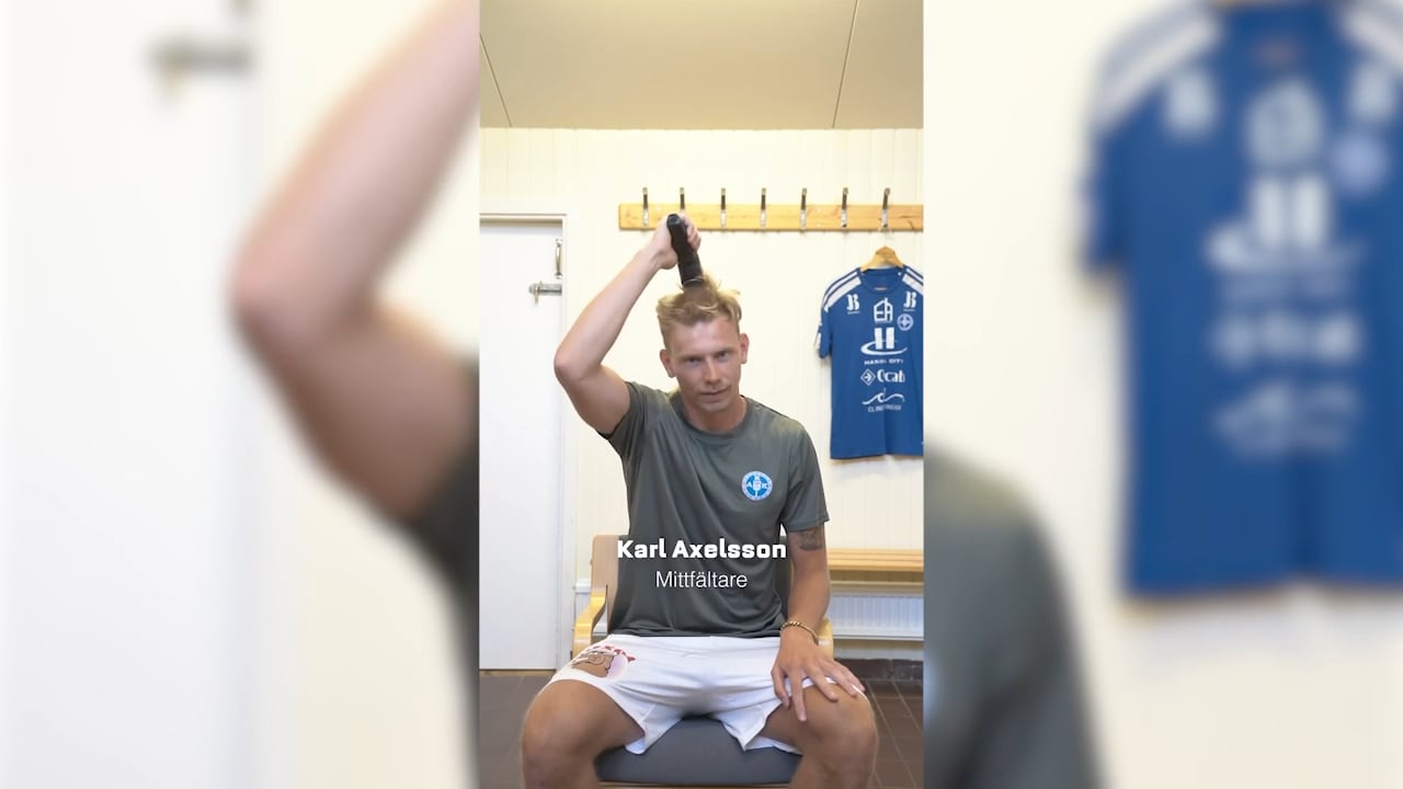 Markus drabbades av cancer – se lagkamraternas fina gest