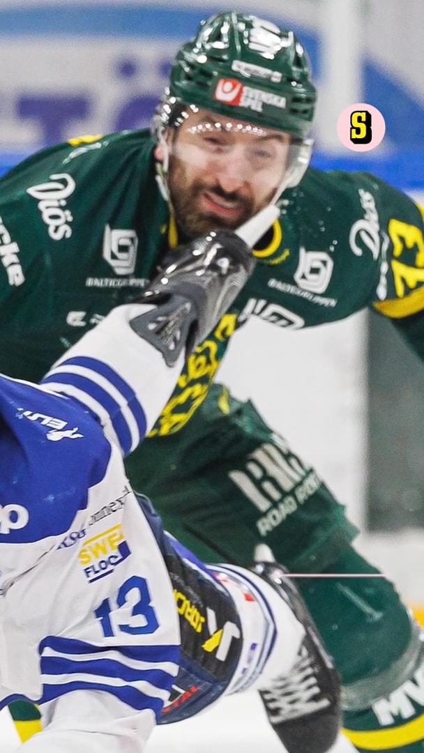 Fick skridsko mot halsen: ”Otäckt”