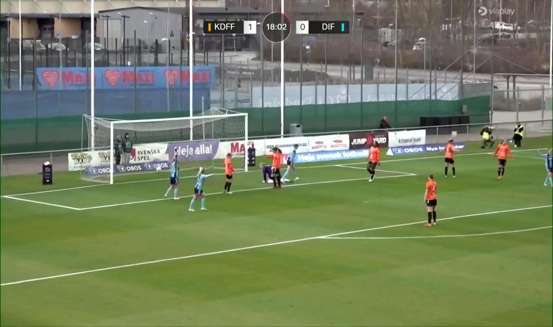 Kristianstad körde över Djurgården 