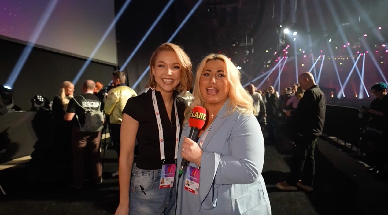 MELLO: Hör artisterna efter genrepet