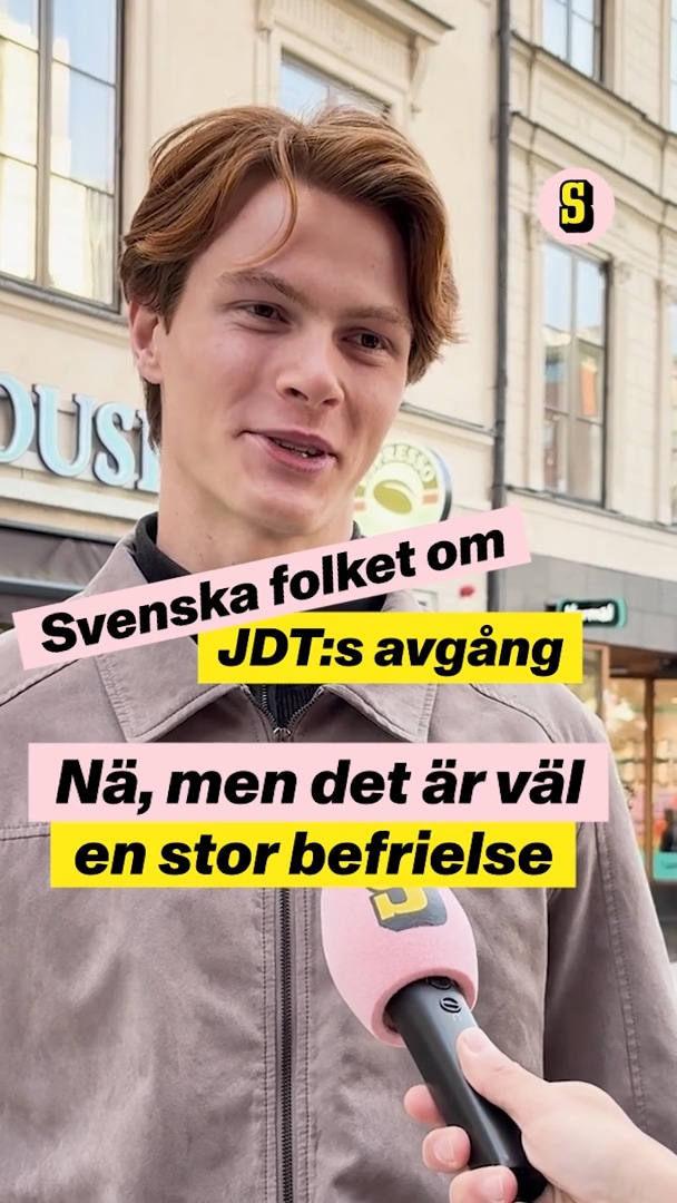 JDT sparkad – så reagerar svenska folket på stan
