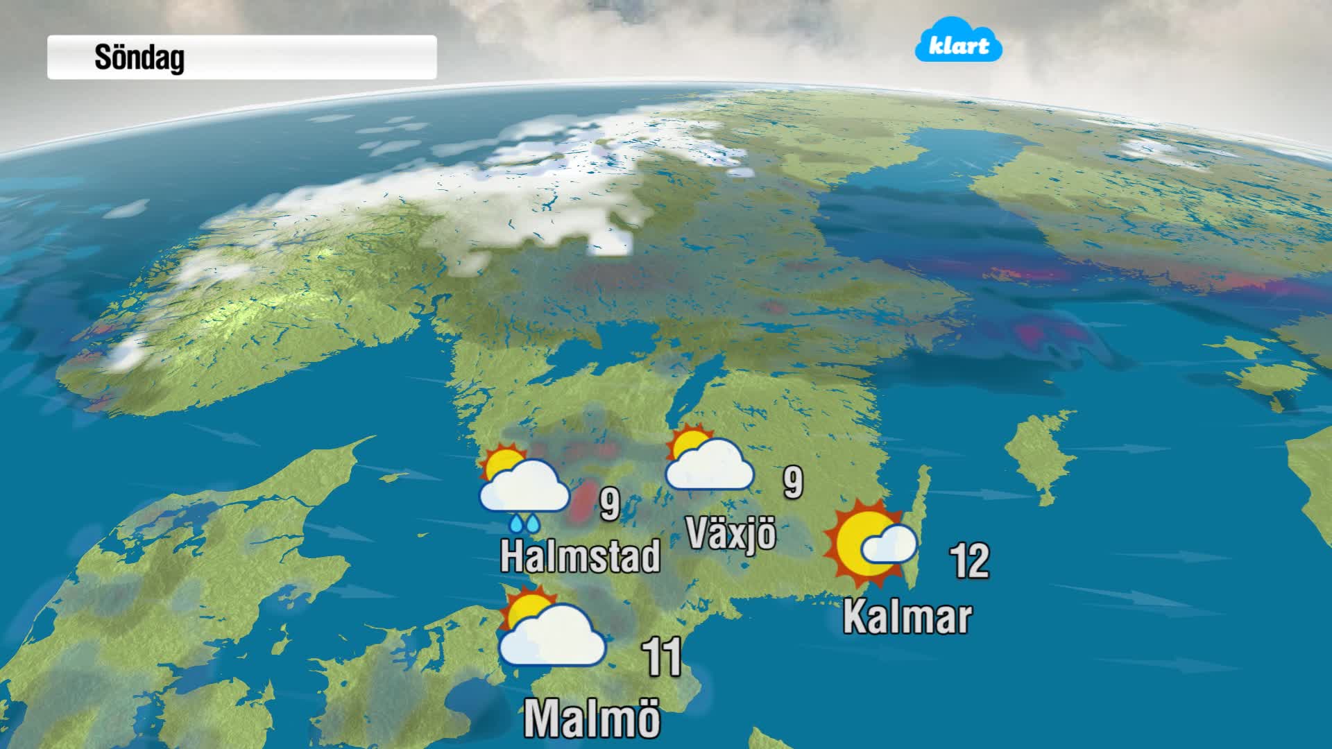 Så blir vädret där du bor
